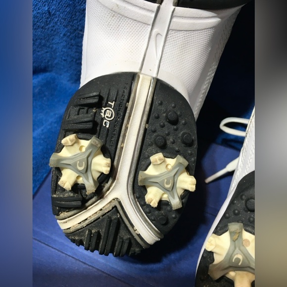 Nike Air Tac Leather Golf Cleat Shoes Size 7 - Picture 9 of 15